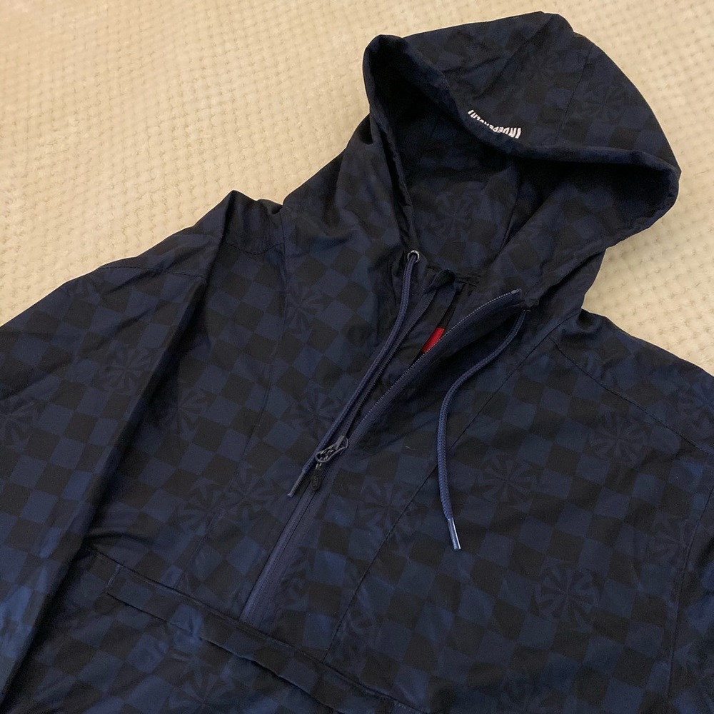 Blue & Black Anorak Jacket from Vans x Independent